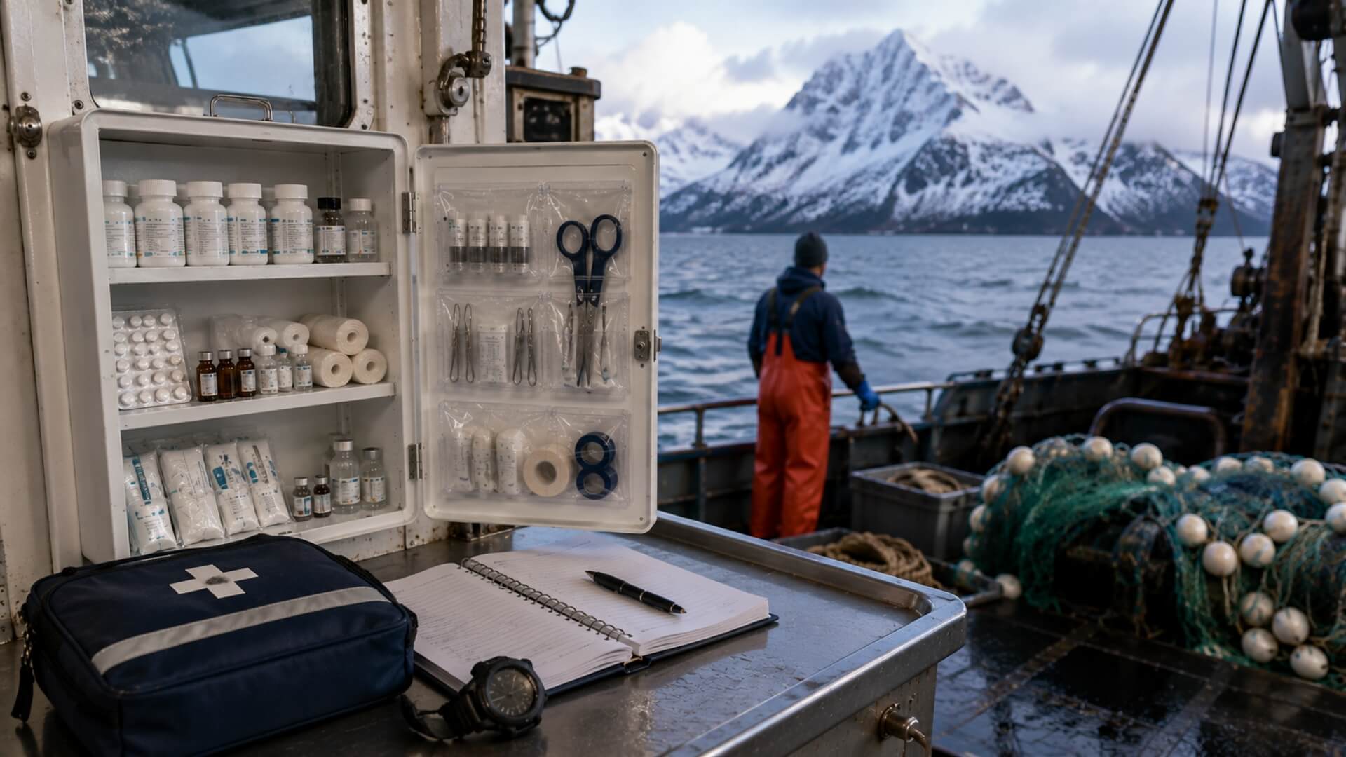 Alaska fishing vessel medical compliance one federal trigger and three clocks | Discovery Health MD