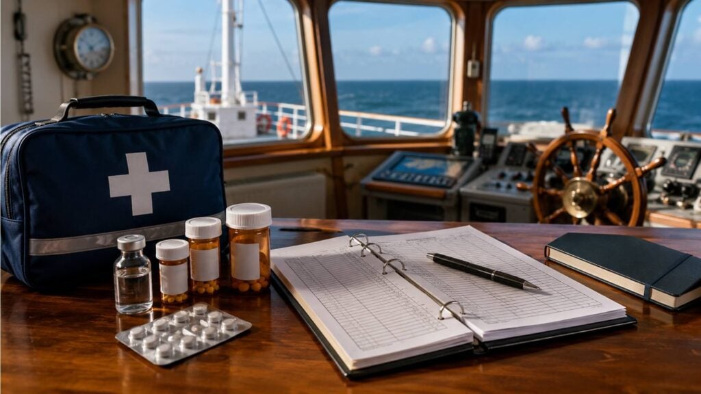 Controlled substances recordkeeping aboard a vessel | Discovery Health MD