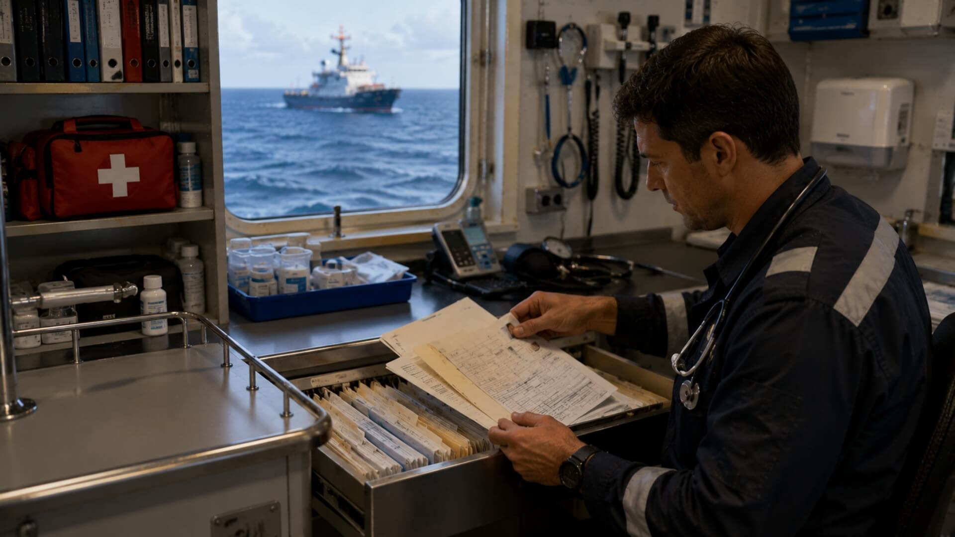 Crew medical records on a United States vessel, and the access right nobody has read | Discovery Health MD