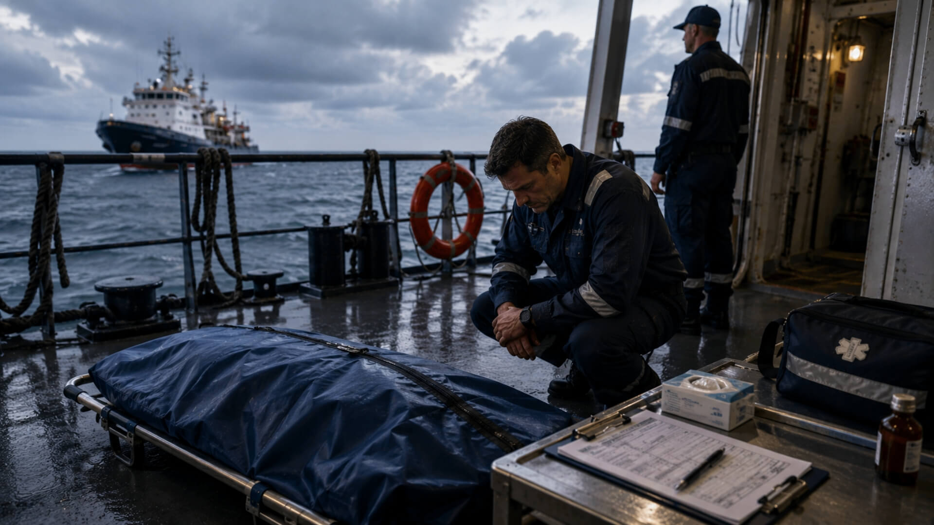 Death on board a vessel, and the four United States obligations the search results leave out | Discovery Health MD