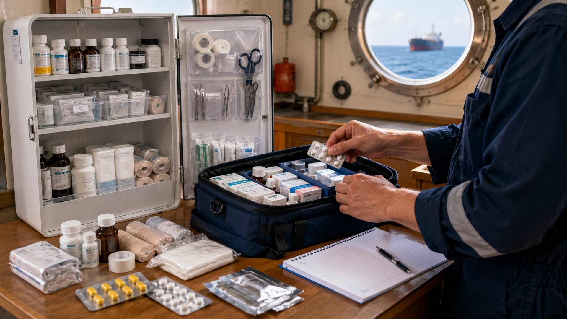 How to stock a ship medicine chest, step by step | Discovery Health MD