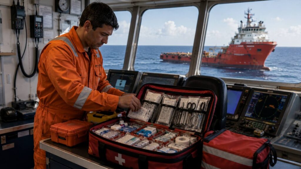 Offshore supply vessel medical requirements, and the rule that is not in Subchapter L | Discovery Health MD