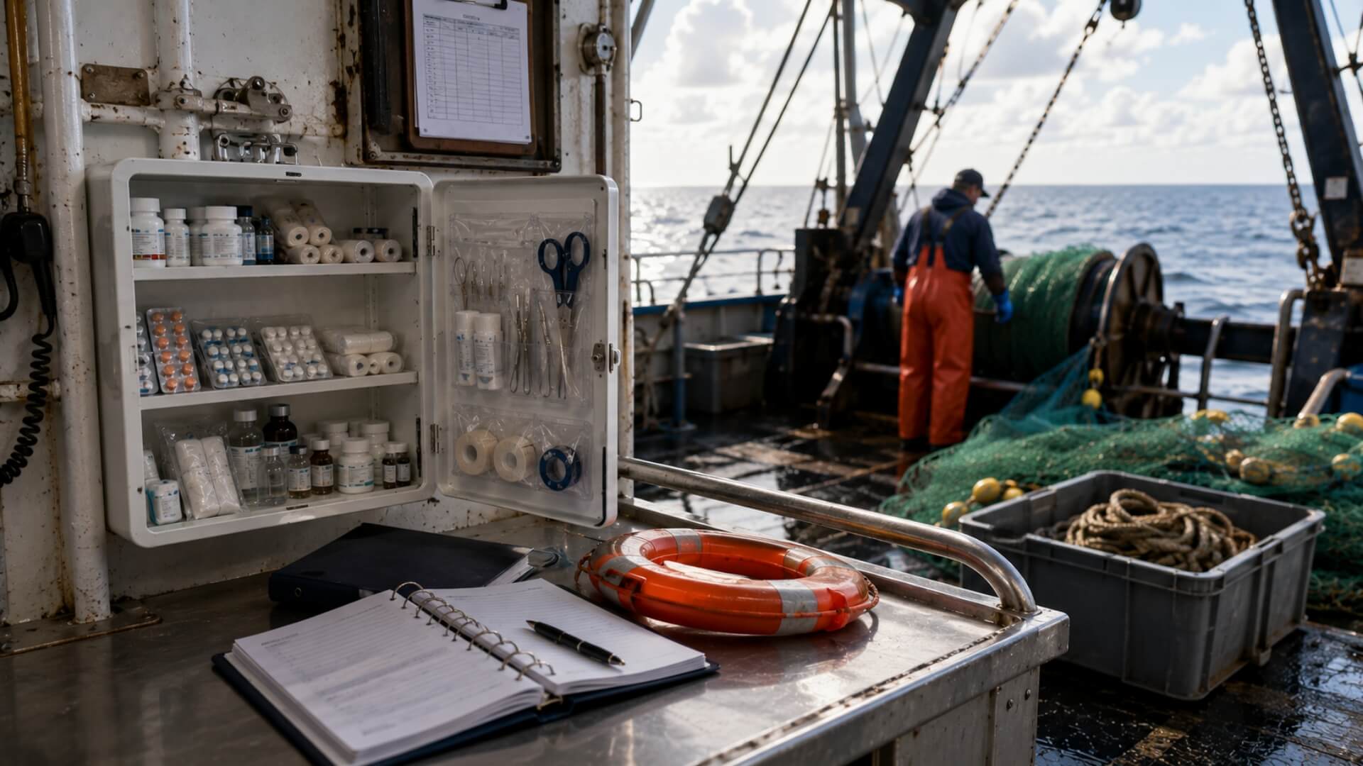 What a US commercial fishing vessel actually has to do about medical care | Discovery Health MD