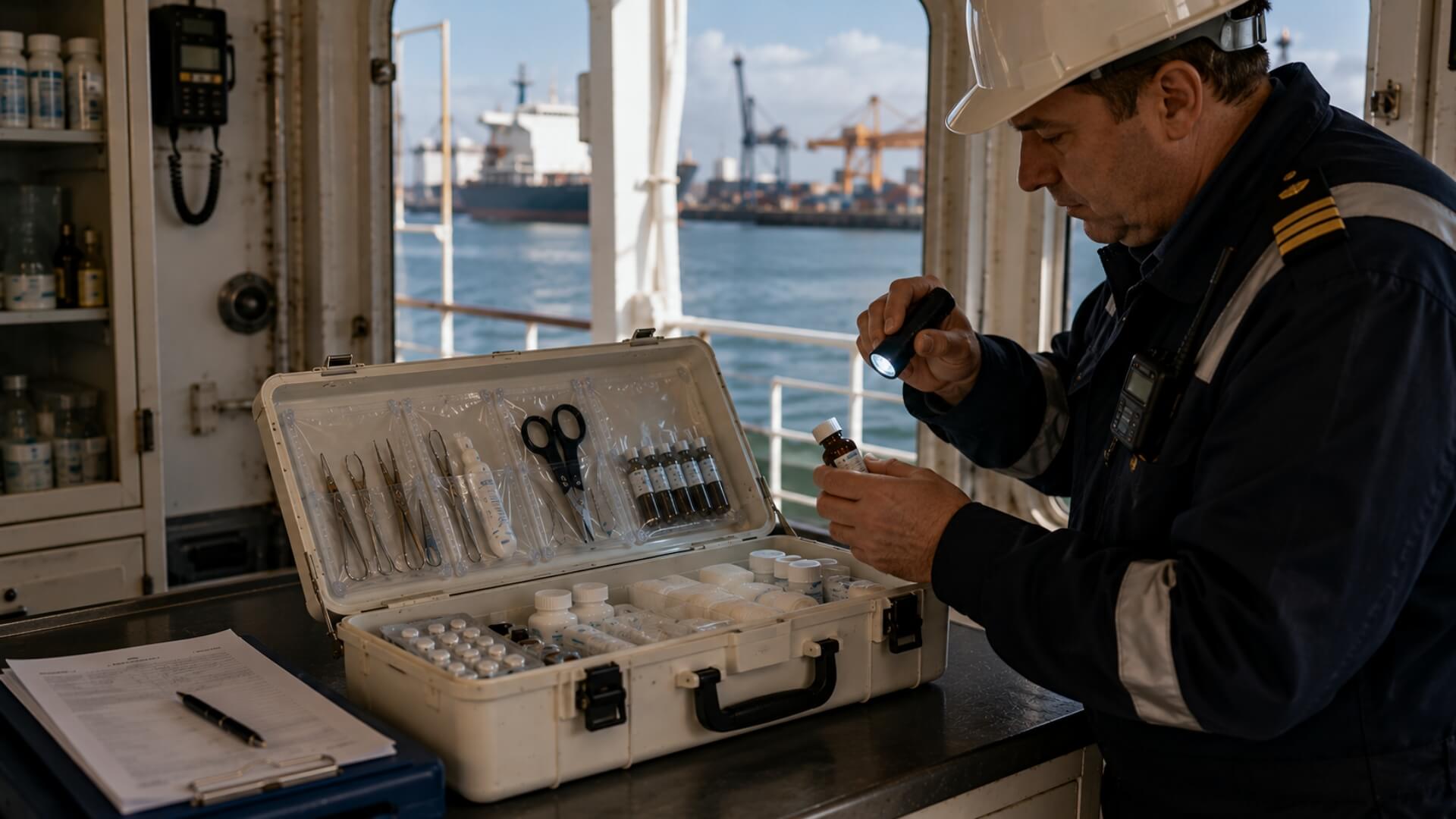 What a port state inspector actually opens in your medicine chest | Discovery Health MD