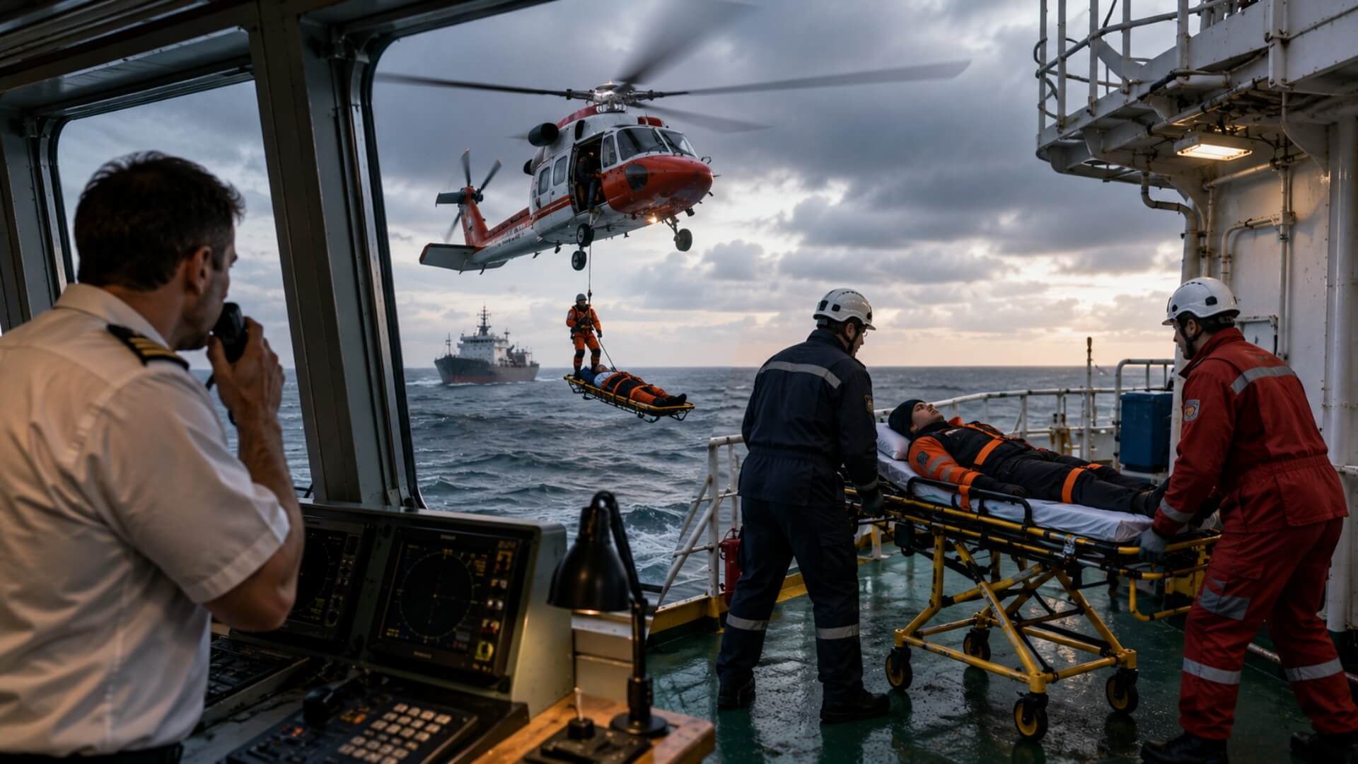When to evacuate or disembark a seafarer, and who actually decides | Discovery Health MD
