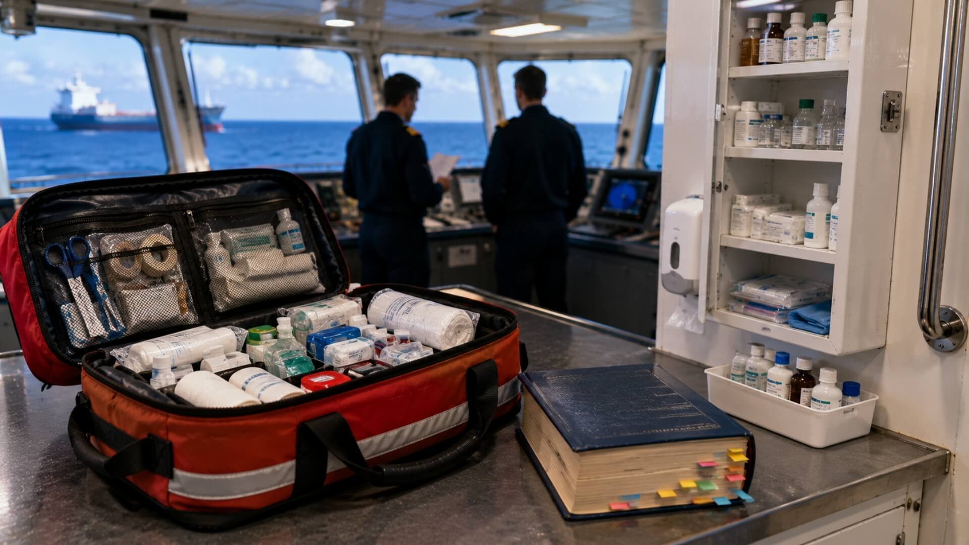 A US regulation makes the IMO antidote guide binding, and then says two words about the first aid kit | Discovery Health MD