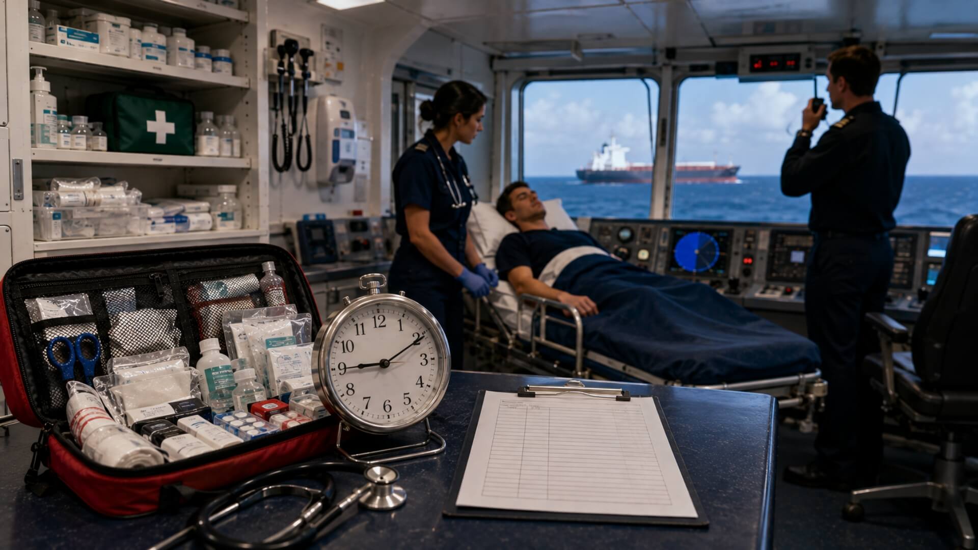 A medical judgement starts a two hour clock, and 46 CFR 4.06 is the rule almost nobody reads until it is too late | Discovery Health MD