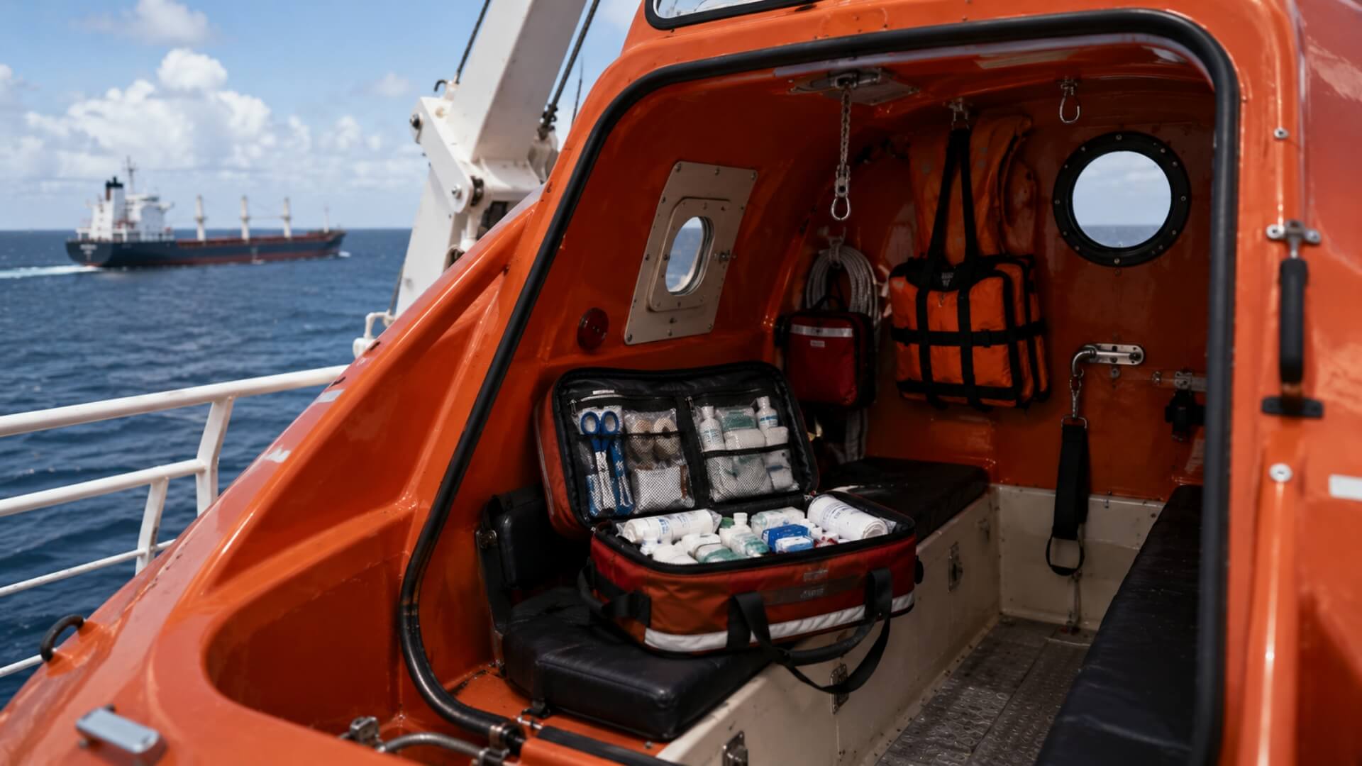 The first aid kit in your lifeboat is set by a Swiss standard, and one US rule still points at a subpart that no longer exists | Discovery Health MD