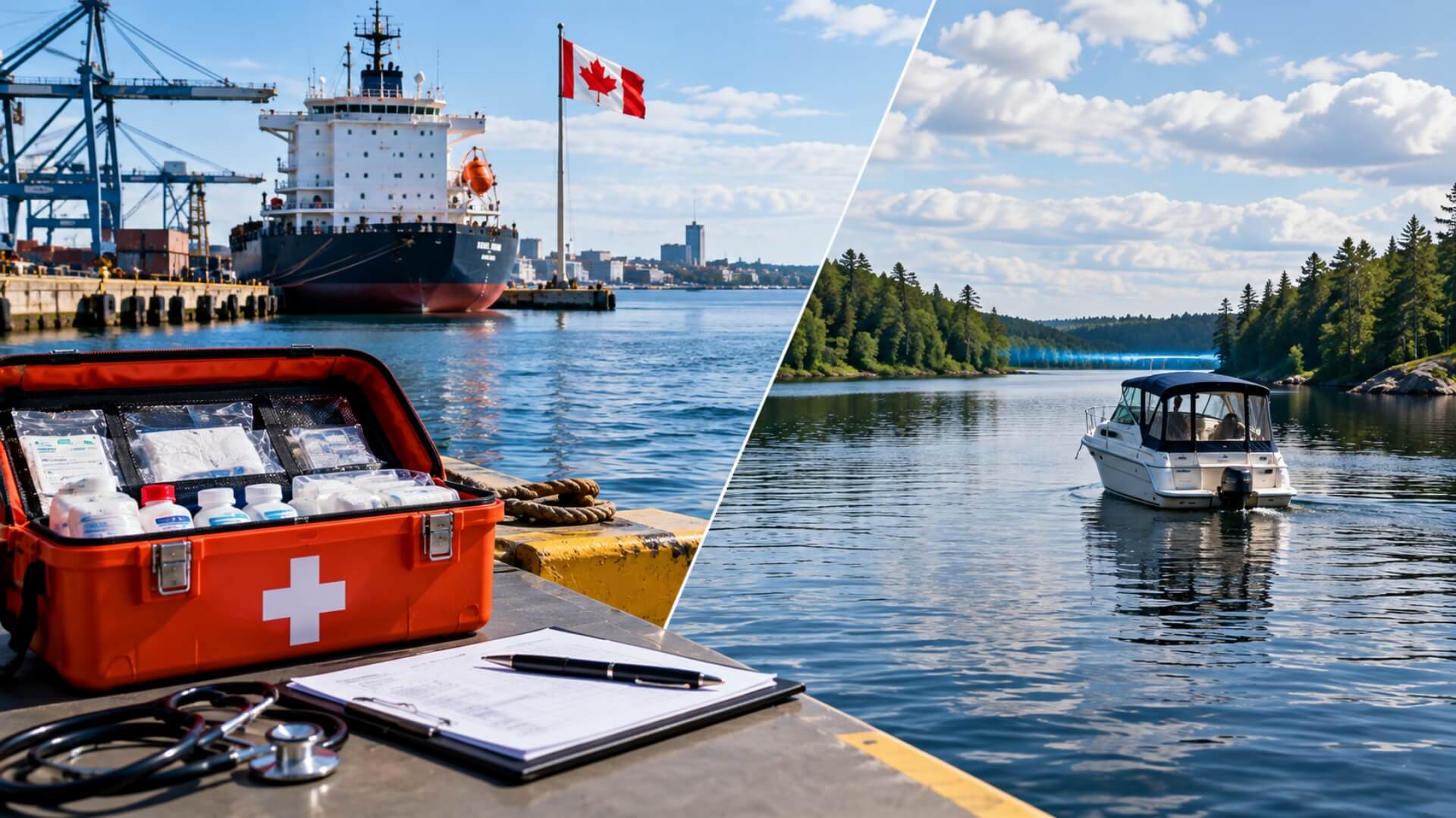 The medicine chest statute excepts Canadian ports, so it misses the lakes, and the duty that does reach you costs a hundred times more | Discovery Health MD