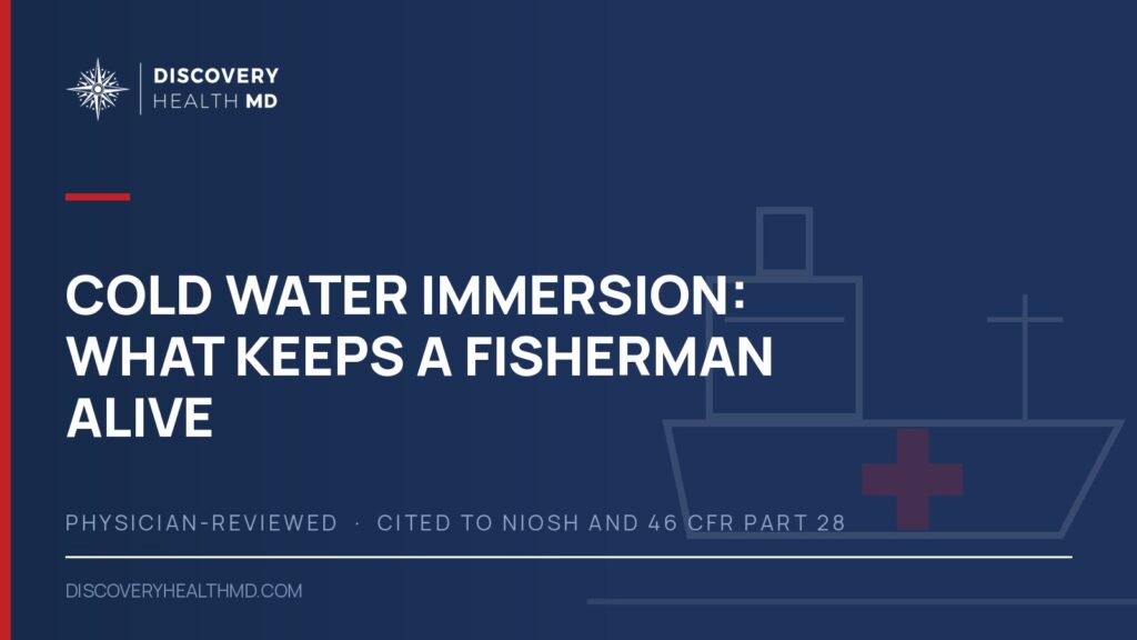 Cold water immersion: what keeps a fisherman alive | Discovery Health MD
